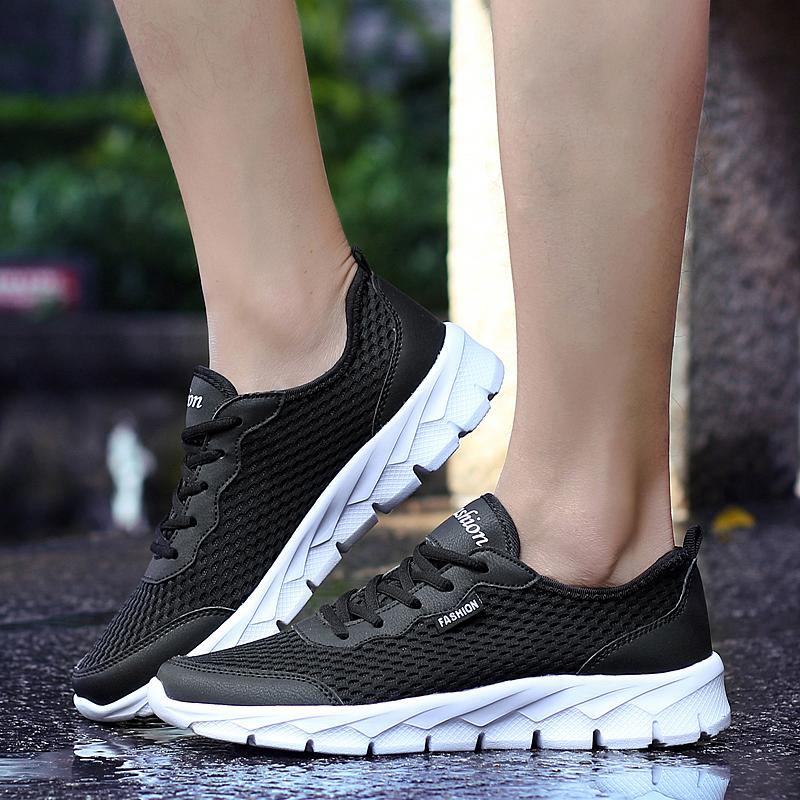 Мужская/женская обувь, мужские туфли большого размера 38-48, сверхлегкие спортивные кроссовки с дышащей сеткой на открытом воздухе