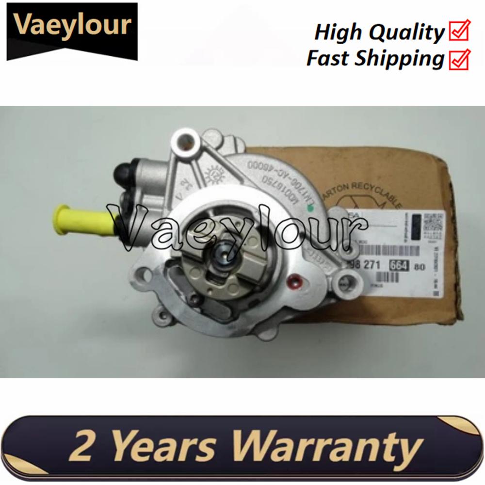 New 1pcs 9827166480 Automotive Brake Vacuum Pump 9808834880 for Peugeot 308 208 Citroen C3 C4 DS3 1.2 T