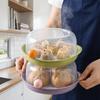 Food Grade Microwave Heating Steamer Quick Cookware Rice Steamer Microwave Steamer  Kitchen Use