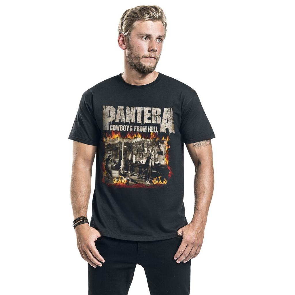Y2k Pantera Graphic Cotton Tshirt Unisex Summer Short Sleeve Fashion Brand Tee Luxury Casual Vintage Tees