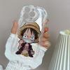 LZ28 цельный Luffy Gear 5, прозрачные мягкие волнистые чехлы для телефонов для iPhone 15 13 Pro Max 12 mini 14 8 Plus XS Max XR 6, защитная задняя крышка