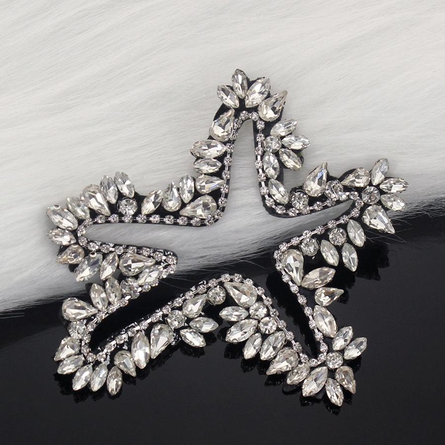 1 шт., модная ткань ручной работы со стразами и бисером в форме сердца, паста для одежды, сумка, аксессуары, нашивка, ручное шитье