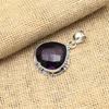 Ювелирный кулон из стерлингового серебра 925 пробы с аметистом ручной работы для свадебного подарка