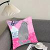Cat Cute Cushion Cover Pillowcase Ultra Soft Skin Friendly Fabric Cloud Like Comfort Concealed Zipper