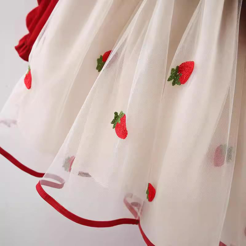 Children's Dress Girls' Autumn Dress Korean Baby Girl Princess Dress Spring and Autumn Dress