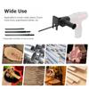 Electric Drill To Reciprocating Saw Adapter with 3 Replaceable Saw Blades Power Drill Modified Tool