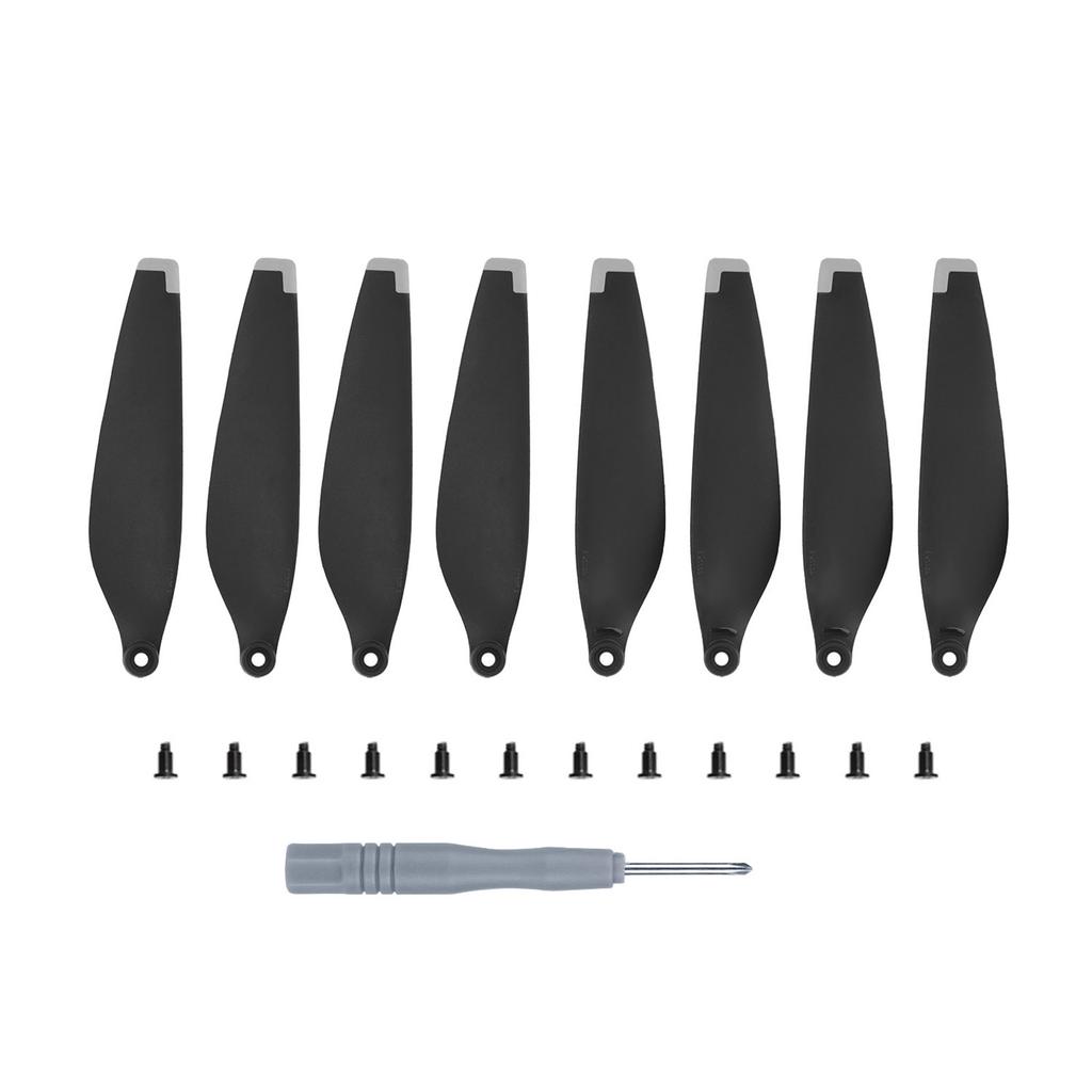 8pcs Drone Blade Props Replacement Wing Blade with Screw Accessories Blades Props Wings Light Weight Low-Noise for DJI Mini 3