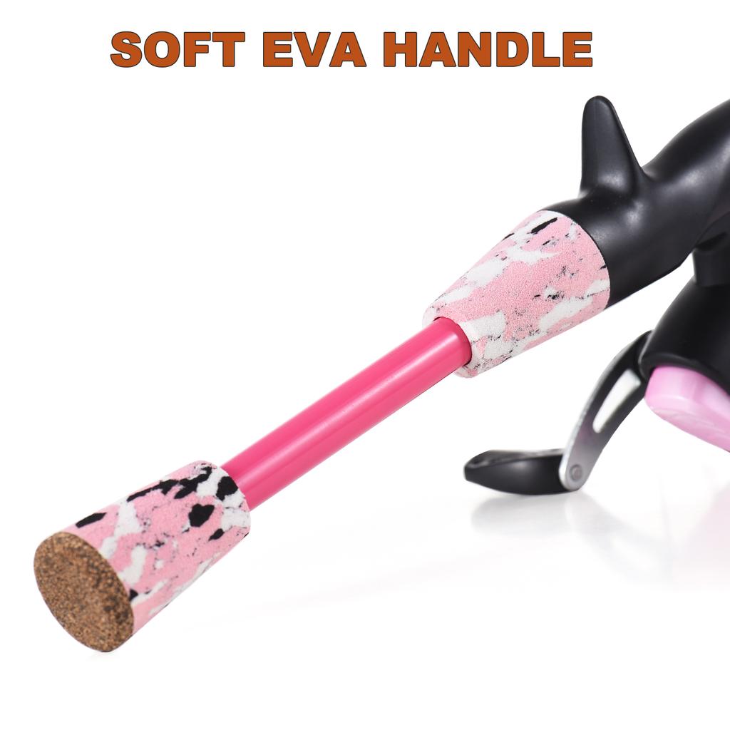 Kids Fishing Rod and Reel Combo Full Kit 1.2m1.5m Telescopic Casting Rod Pole with Spincast Reel