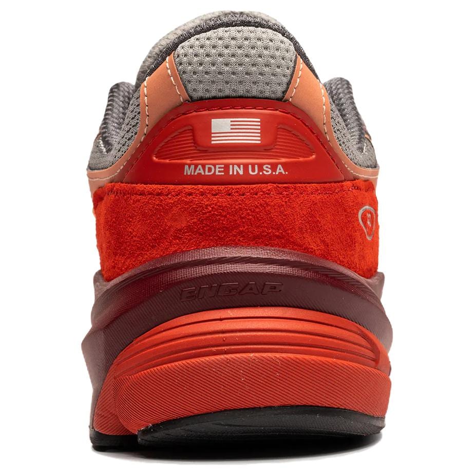 New Balance NB 990 V6 Низкие Беговые Кроссовки Мужские Красные U990RT6