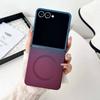 Чехол-книжка Flip 7 SE магнитный Беспроводная зарядка Градиентный для Samsung Z Flip 6 Galaxy Z Flip 7 6 3 4 flip6 flip7 Силиконовый чехол