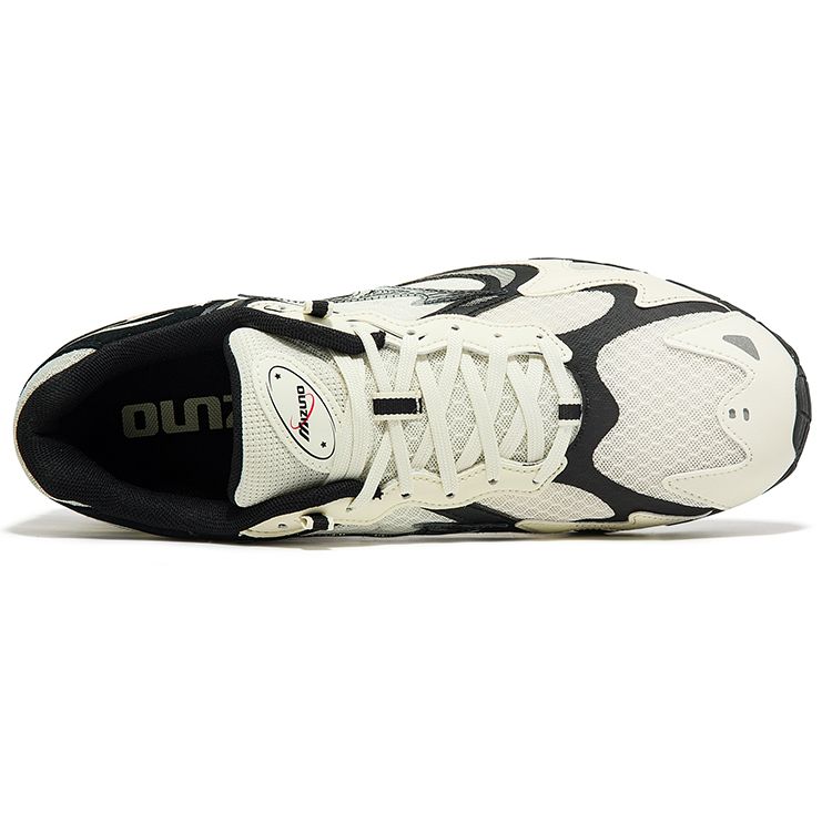 Mizuno Wave Solar Удобная ткань Синтетическая кожа Амортизация Поддержка Низкий верх Повседневные Кроссовки для бега Унисекс Кроссовки Светло-белые D1GH213506