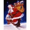 Christmas Diamond Painting Santa Claus 5D DIY Mosaic Diamond Embroidery Home Decoration Art 30x40cm/12x16inch