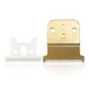 T-Blade Replacement For Andis Model D8 GTO White Ceramic+Gold Stainless Steel