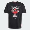 Adidas Originals X Coca Cola T Shirts Men's Black Crew Neck Moderate