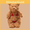 Plush Teddy Bear Doll With Bikinis For Kids And Teens Gift Toy Collection