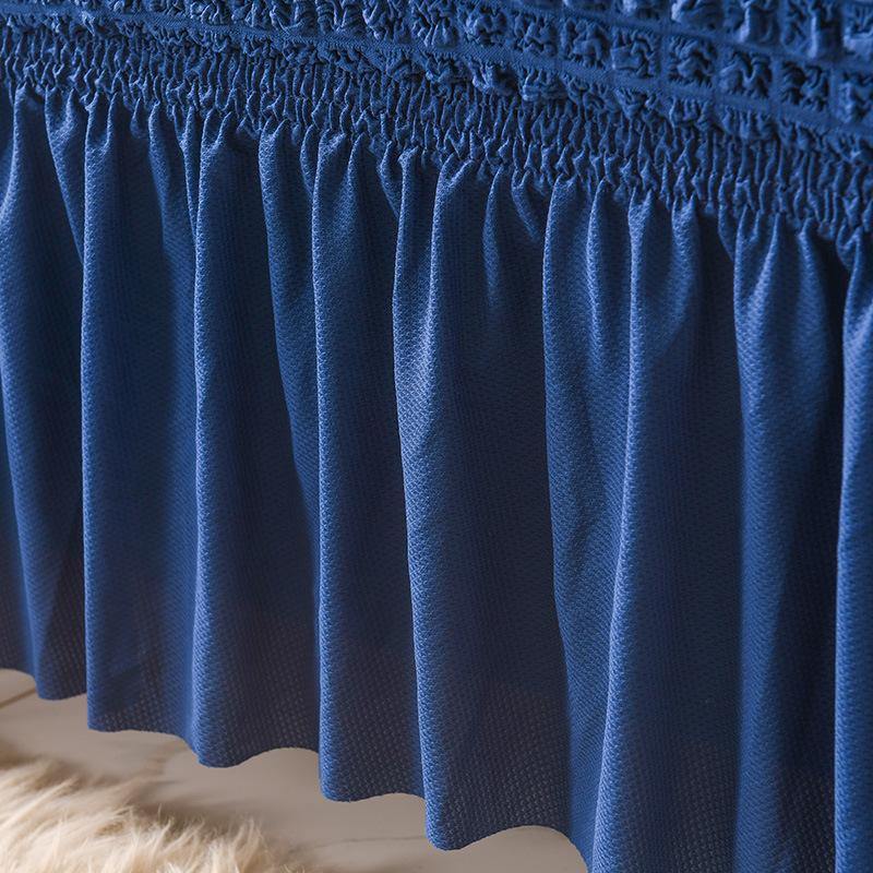 Легкий роскошный однотонный тканевый чехол для дивана, универсальный чехол для дивана из хлопчатобумажной ткани, чехлы для диванов для гостиной, 1/2/3/4 места