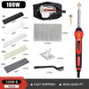 Тип ремонта бампера автомобиля Электрический паяльник Бытовое устройство для глажки кожи Набор инструментов для ремонта и сглаживания пластиковых деталей
