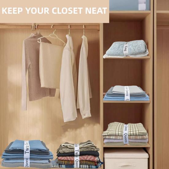 6 шт./компл., органайзер для простыни, группа Twin Full King Queen с буквами, эластичное постельное белье, держатель для хранения этикеток, ремешок для дома, товары для дома