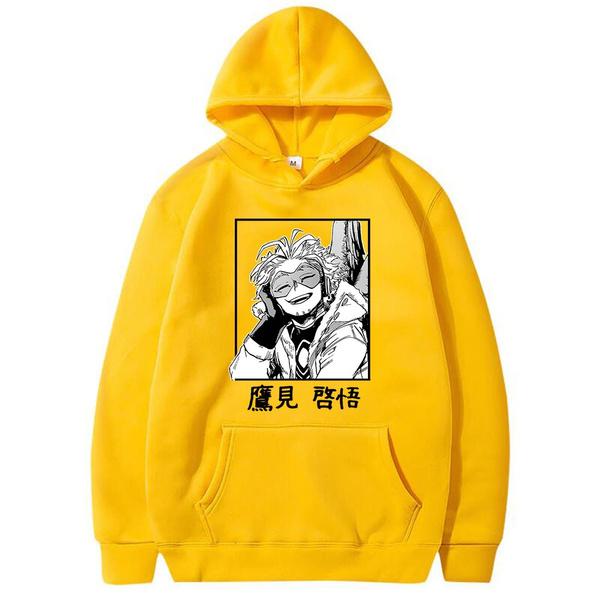 New Hawks My Hero Academia Printed Hoodie Hoodie Hoodie Sportswear Daily Comfortable Top Casual Fashion Home Hoodie Warm