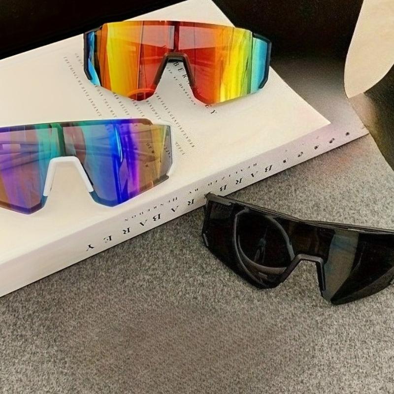 3 шт. Солнцезащитные очки для велоспорта с защитой UV400, очки для активного отдыха, велосипедные очки, аксессуары для велосипеда для мужчин и женщин