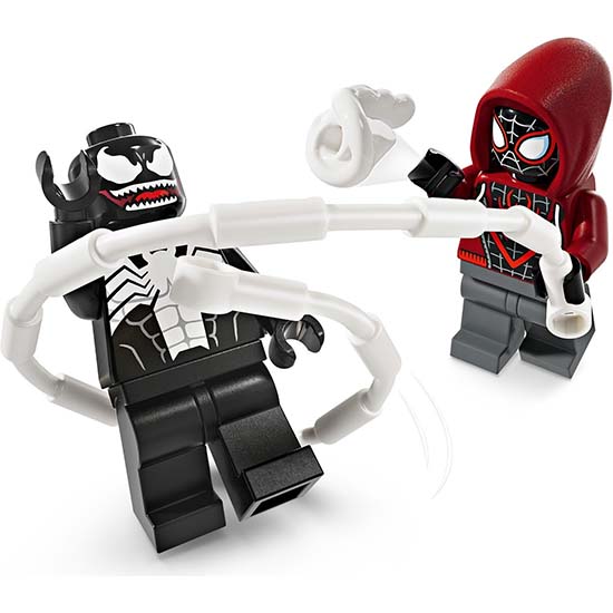 LEGO 76276 Механическая броня Marvel Venom vs.. Майлз Моралес