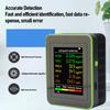Детектор качества воздуха CO2 TVOC HCHO PM2.5 PM10 Портативный тестер воздуха Цветной ЖК-дисплей Цифровой дисплей Детектор качества воздуха