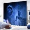 Cartoon High Shading Curtain Children's Room Boy Bedroom Astronaut New Bay Window Sunscreen Blackout Sound Insulation Drape 2Pcs