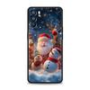 Чехол на телефон Новый год Рождество для Oppo Reno 13 12 11 10 7 F Find X5 X6 A98 A80 A79 A78 A57 A54 A31 A17 Pro 5G Мягкий ТПУ Чехол Сумка