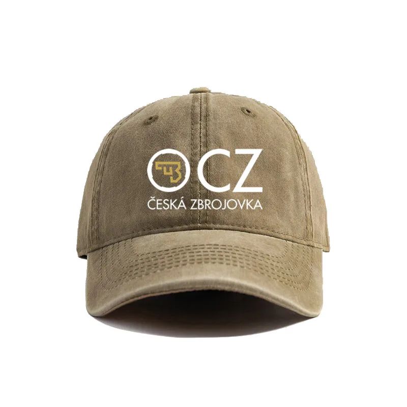 2026 Ceska Zbrojovka Baseball Caps Distressed Hats CZ Firearms Cap Men Women Retro Outdoor Summer Adjustable Hats Fashion
