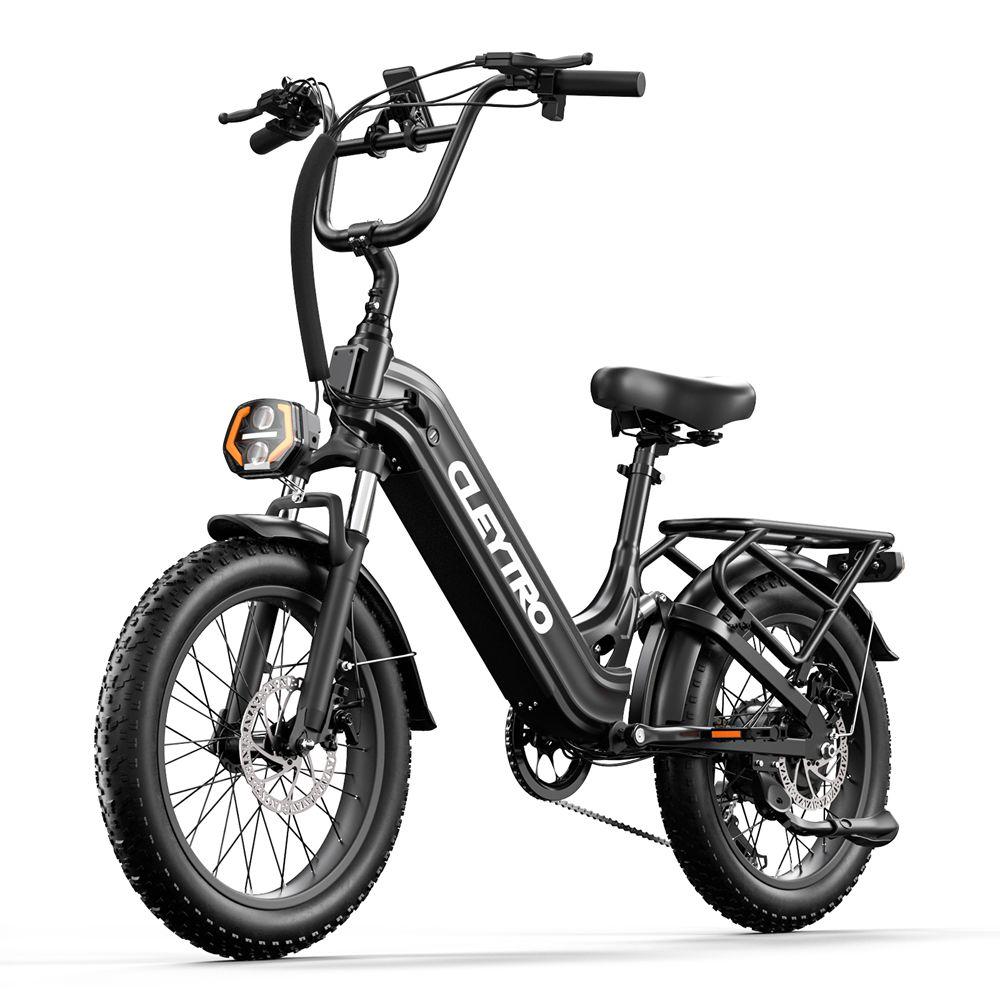 Electric Bicycle CLEYTRO XC20 500W Motor 20"x3.0" Tire 48V 15.6Ah Removable Battery 7 Speed Mechanical Disc Brake Top Speed 40Km/h