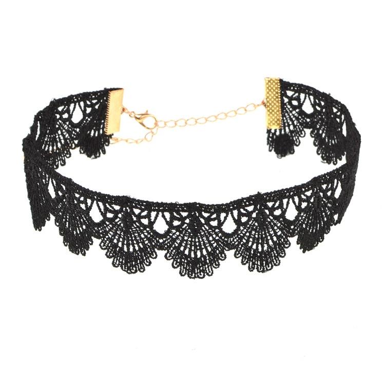 2 /3pcs Sexy Hollow Lace Choker New Design Black Choker Necklace Simple Clavicle Necklace For Women Jewelry Classic Lace Necklace