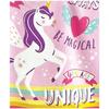 Childrens/Kids Unicorn Microfiber Hooded Towel