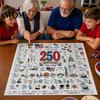 1000Pcs Jigsaw Puzzle Patriotic 250th Anniversary Puzzle, American 1776-2026 4th of July Challenge Game, Gift for July, Independence Day USA
