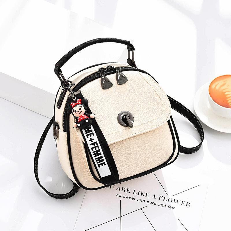 Summer New Small Bag Women's Bag 2025 New Spring Fashion Foreign Style Backpack Single Shoulder Messenger Bag