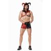 Mens Halloween Clown Costume Set Tight Bodysuit With Gloves Cosplay Party Stage Performance
