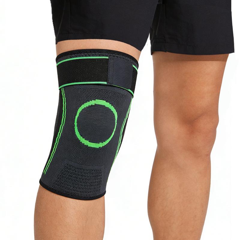 Sports Knee Pads Strap Compression Basketball Running Knee Non-slip Warm Climbing Patella Protection Outdoor Fitness Spandex