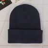 Winter Hats for Unisex New Beanies Knitted Solid Cute Hat Lady Autumn Female Beanie Caps Warmer Bonnet Men Casual Cap