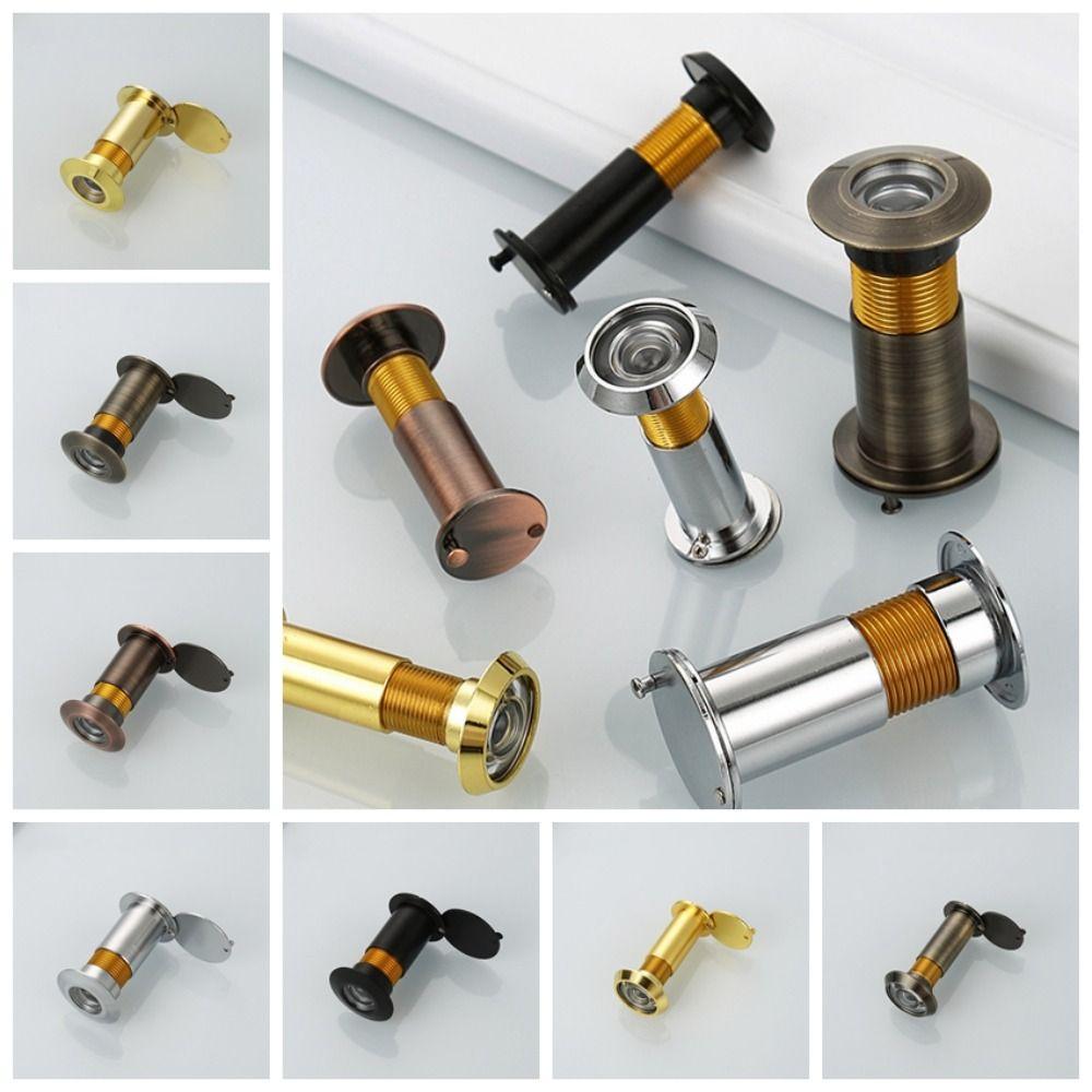 Security Anti-skid HD Cat Eye Anti-peeping Thickened Security Door Cat Eye Anti-pry 16mm 26mm Pipe Diameter Sheep's Eye Door