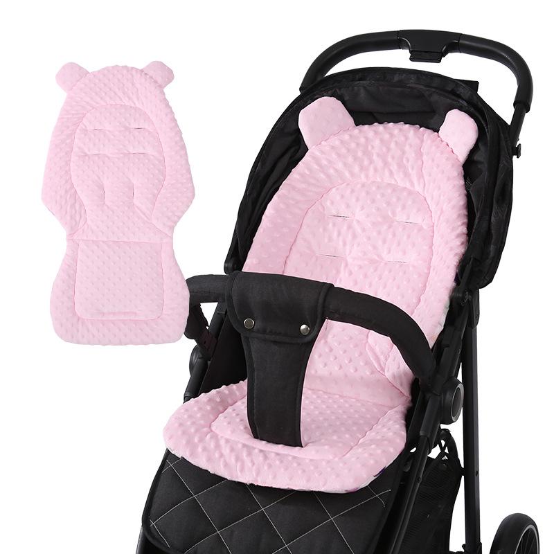 Universal Cotton Cushion Pad for Baby Strollers and High Chairs - Thickened, Four Seasons Use (Autumn/Winter Backrest, Umbrella Stroller).