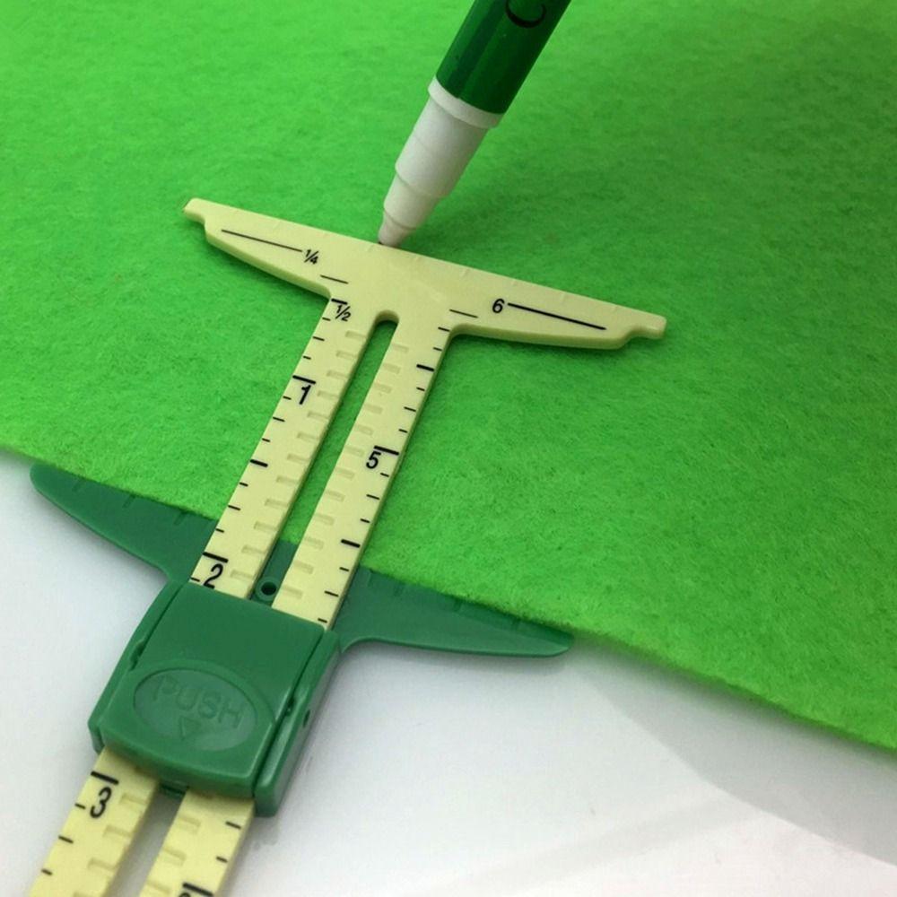 Gauge Sewing Accessories Fabric Marker Measuring Ruler Tailor Ruler Drawing tools Patchwork Tool