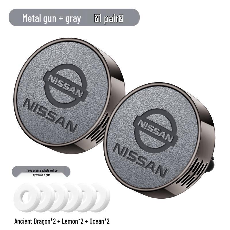 Nissan Car Air Freshener: Fits Sylphy, Qashqai, Teana, X-Trail, Tiida - Interior Deodorant Perfume