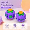 Вращающийся декомпрессионный шар 3D-печати - Спиральный гироскоп Fidget Toy