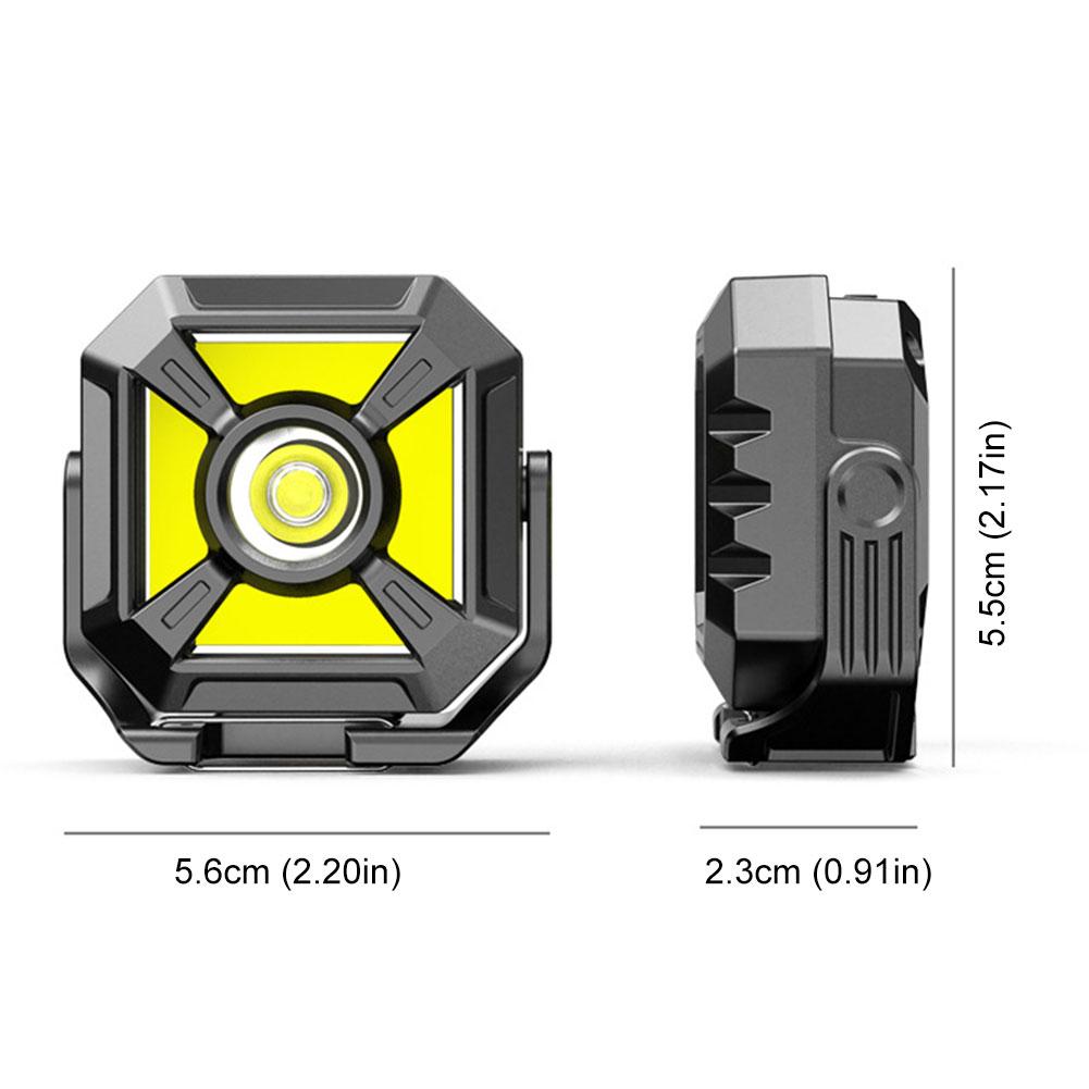 XPE COB LED Mini Work Light Водонепроницаемый рабочий фонарь для ремонта автомобиля Регулируемый угол мощный рабочий фонарь для кемпинга на открытом воздухе Пеший туризм