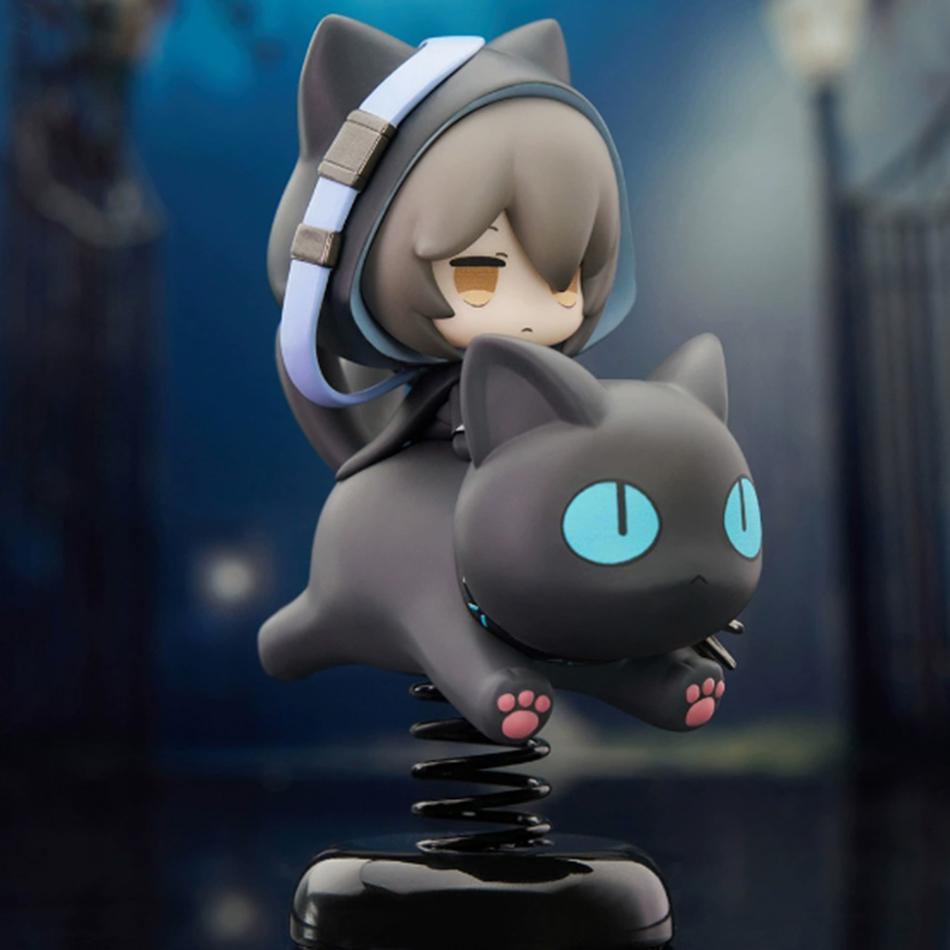 Подарок APEX-TOYS Arknights Счастливый Шейк Фантом Q-версия Качающаяся Музыкальная Аниме Фигурка ПВХ Модель Коллекционная для Мальчиков
