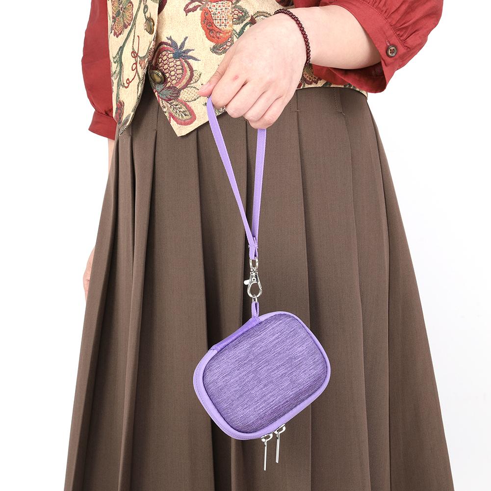 EVA Hard Carrying Case Shockproof Storage Bag Anti-scratch with Lanyard&Hand Strap for Bitzee Interactive  Digital Pet