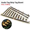 1Pcs G10 FR4 Bakelite Audio Tag Strip Board 3-16Pins HiFi DIY Solder Strip  Wiring Solder Board