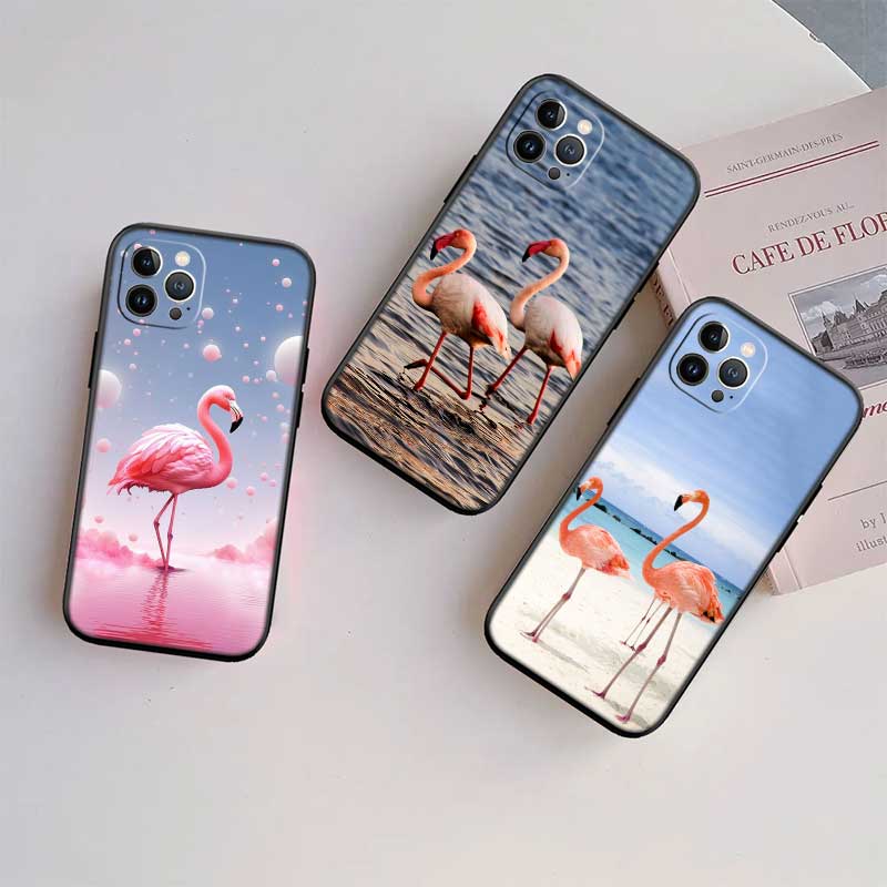 UP29 Flamingos Pink bird flower Case for Motorola Edge 60 60s 70 G86 G56 G54 E14 G04S G45 G54 G64 S30 S50 X30 X40 X50 Pro Power
