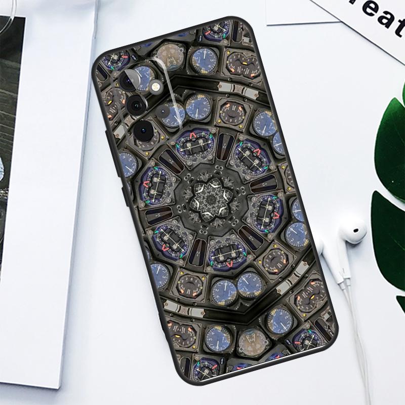 Авиационный прибор для самолета Чехол для телефона Samsung Galaxy A13 A53 A33 A54 A34 A14 A55 A35 A15 A05 A06 A16 A22 A32 A52