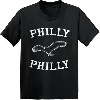 Philly Philly - Хлопковая футболка с коротким рукавом для младенцев и малышей с изображением спортивного орла