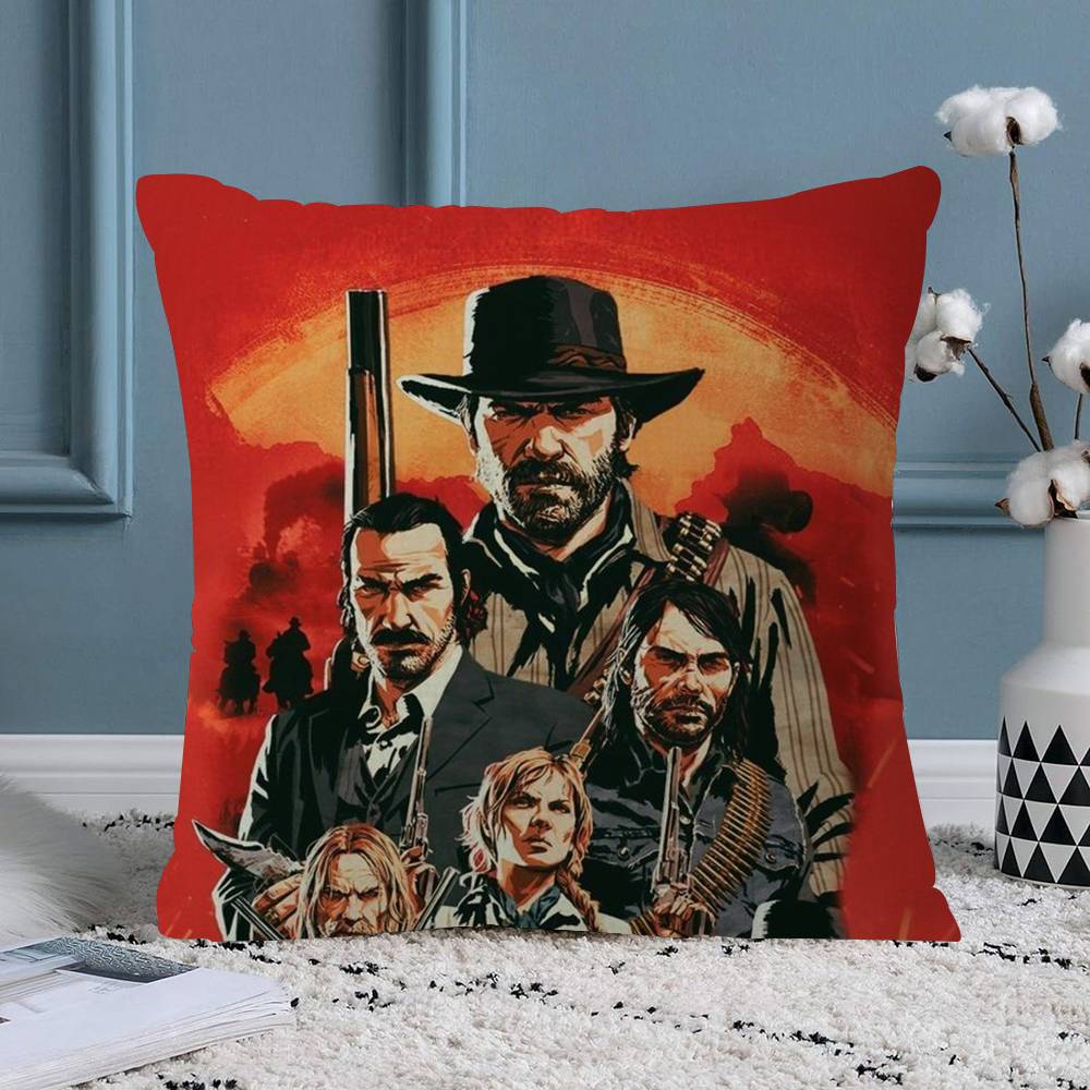Игровой ТВRedDeadRedemption Наволочка Декоративная Подушка Диван Домашний Декор чехол наволочки